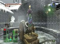 une photo d'Ã©cran de The Legend of Zelda - Twilight Princess sur Nintendo Gamecube